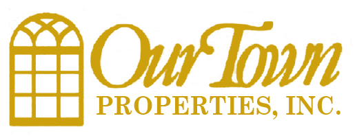 Our Town Properties, Inc. Logo. Clicking the logo will return you to the home page.